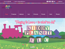 Tablet Screenshot of kiddyplanet.ae